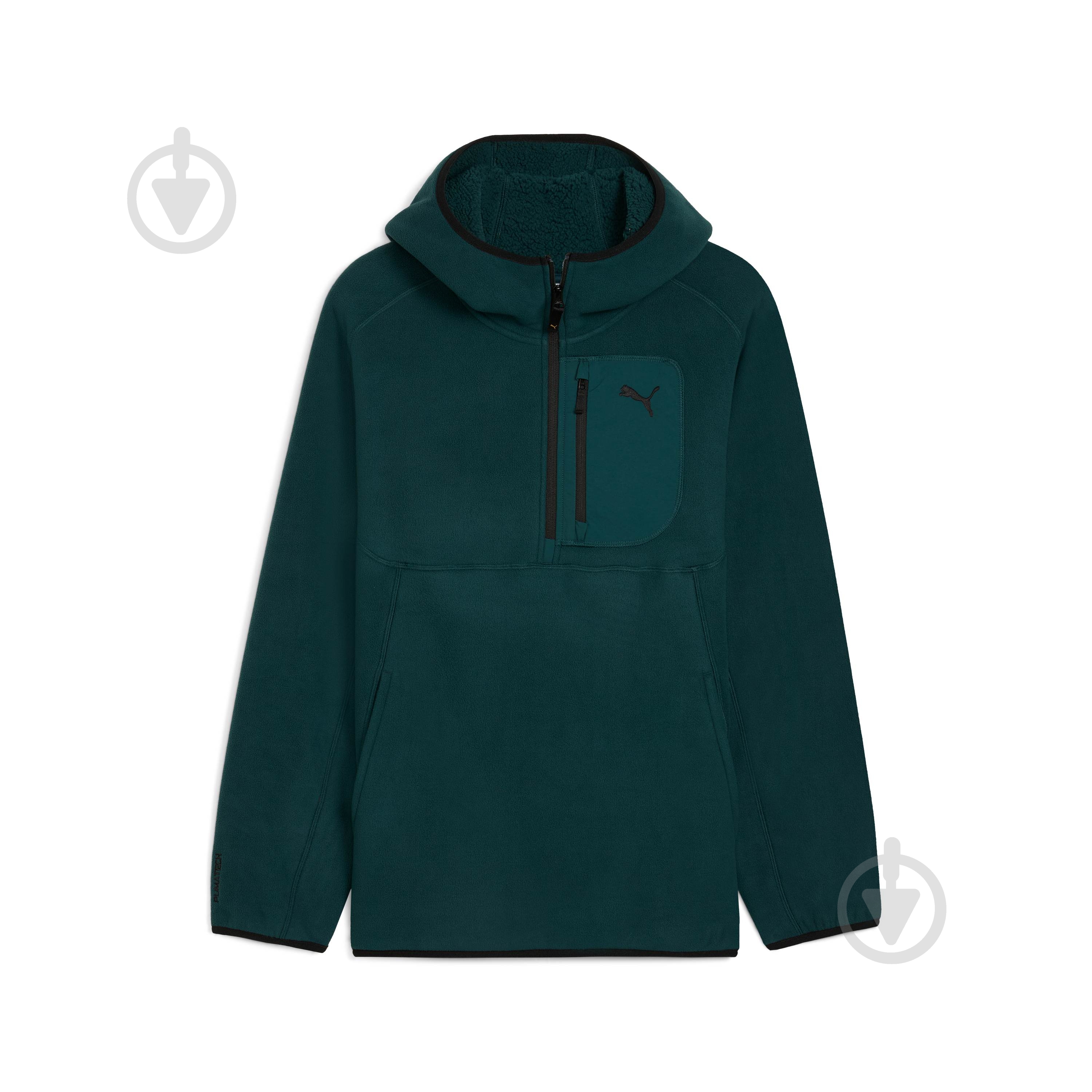 Куртка Puma PUMATECH Half Zip Hoodie 68822475 р.L - фото 1 Куртка Puma PUMATECH Half Zip Hoodie 68822475 р.L - фото 1