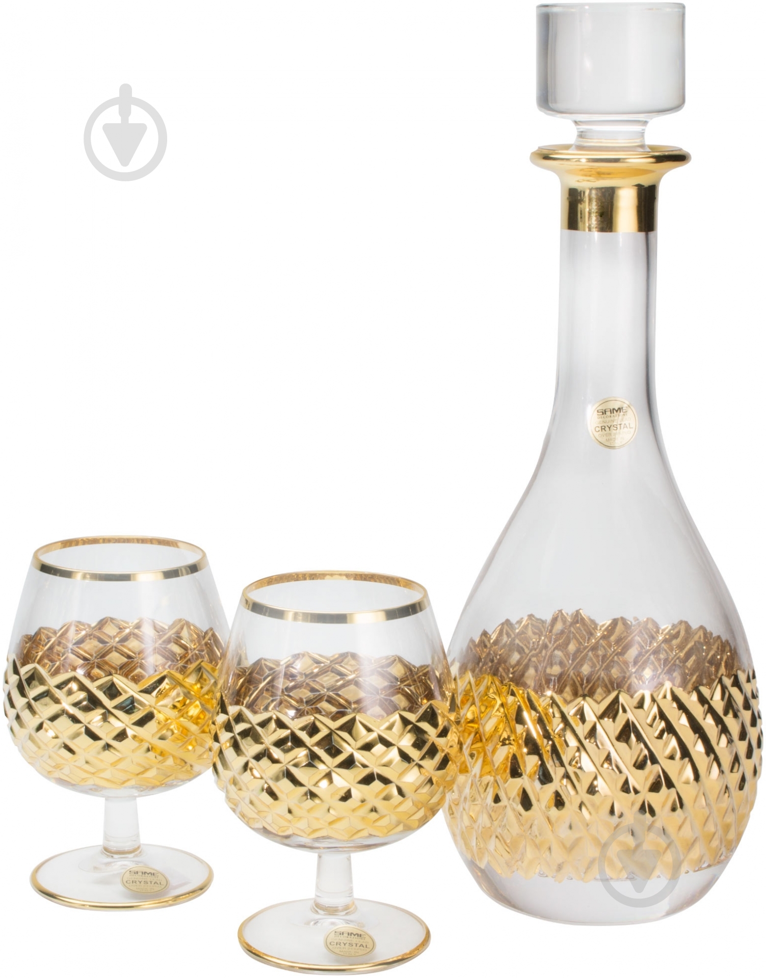 Набор для коньяка Same Millionaire 3 шт. - фото 1 Набор для коньяка Same Millionaire 3 шт. - фото 1