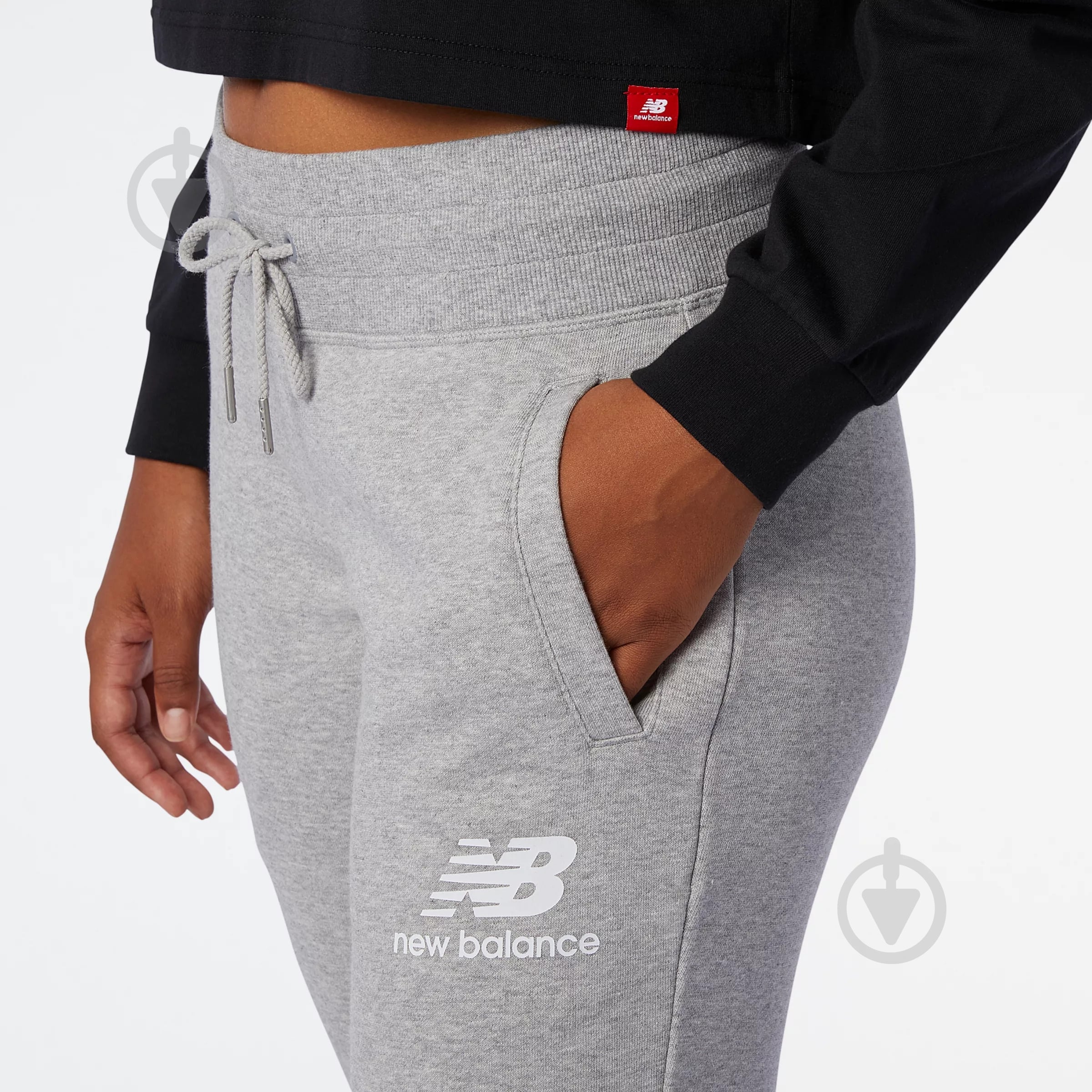 Штани New Balance ESSENTIALS FT WP03530AG р. XL сірий - фото 4