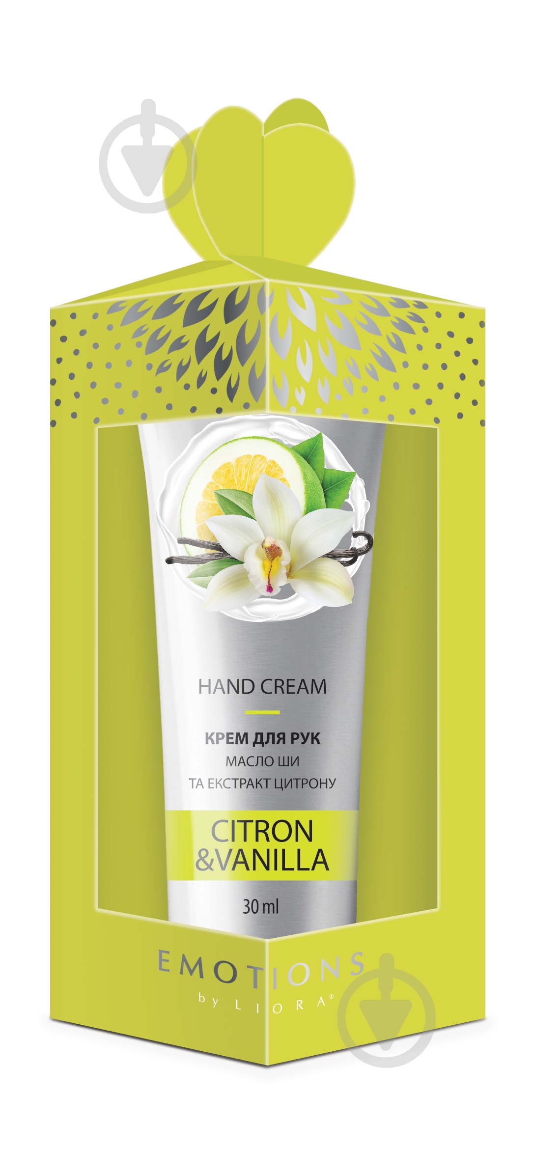 Крем для рук Liora Citron&Vanilla 30 мл - фото 1 Крем для рук Liora Citron&Vanilla 30 мл - фото 1