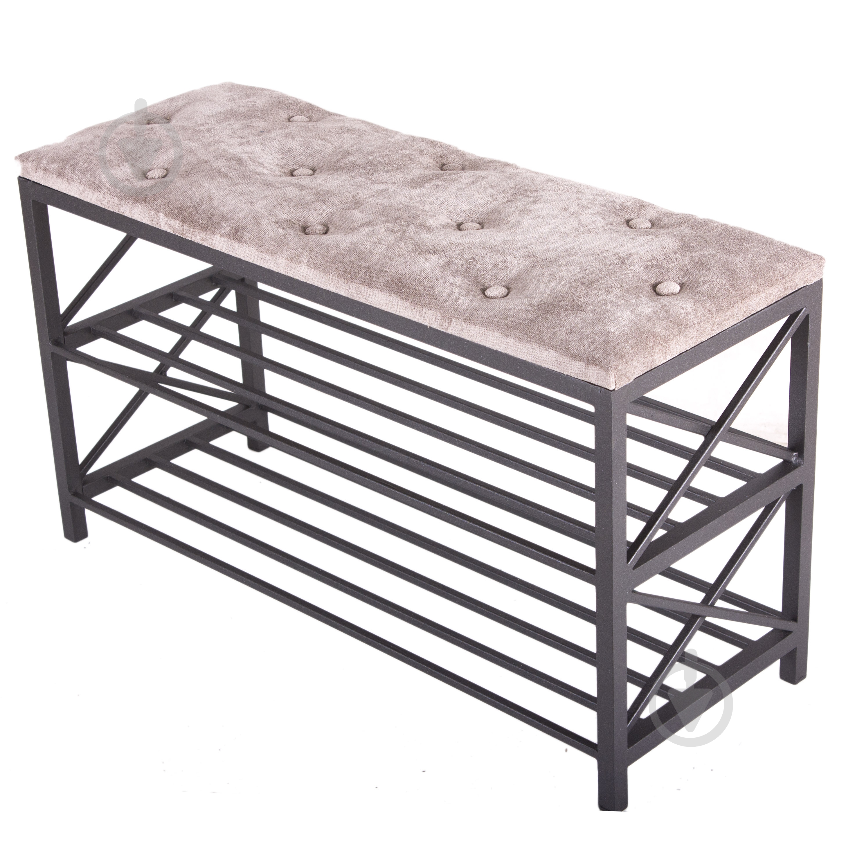 УЦЕНКА! Подставка для обуви Металл Арт Мюнхен серый (УЦ №181) - фото 2