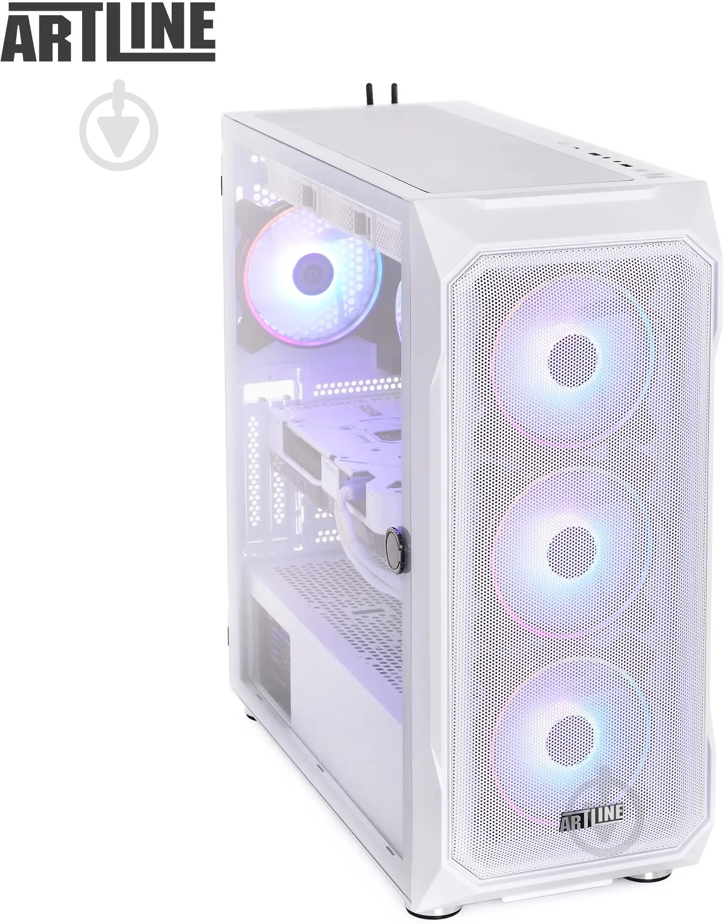 Компьютер Artline Gaming X98WHITE Windows 11 Home (X98Whitev86Win) white - фото 5 Компьютер Artline Gaming X98WHITE Windows 11 Home (X98Whitev86Win) white - фото 5