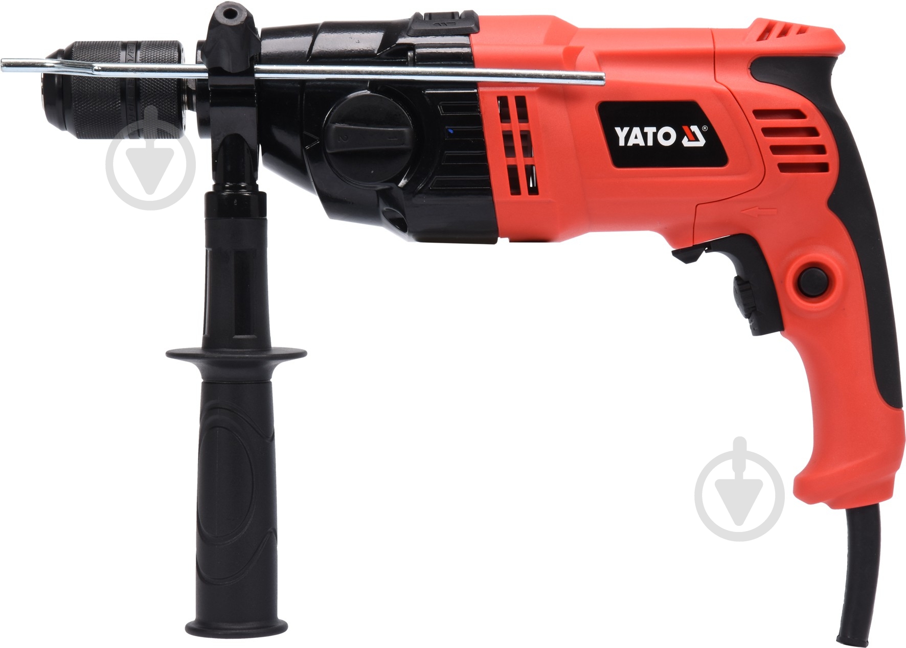 Дрель ударная YATO сетевая 1050 Вт YT-82044 - фото 2