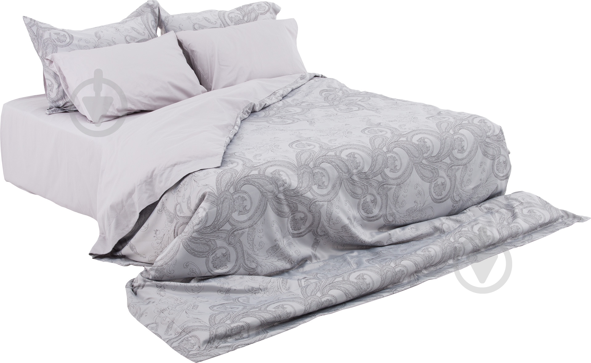 Комплект постельного белья Saint 2.0 серый Bermo - фото 1 Комплект постельного белья Saint 2.0 серый Bermo - фото 1
