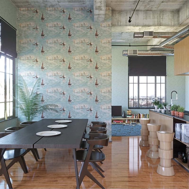 Обои Sintra Edelina Регата 542811 - фото 2 Обои Sintra Edelina Регата 542811 - фото 2