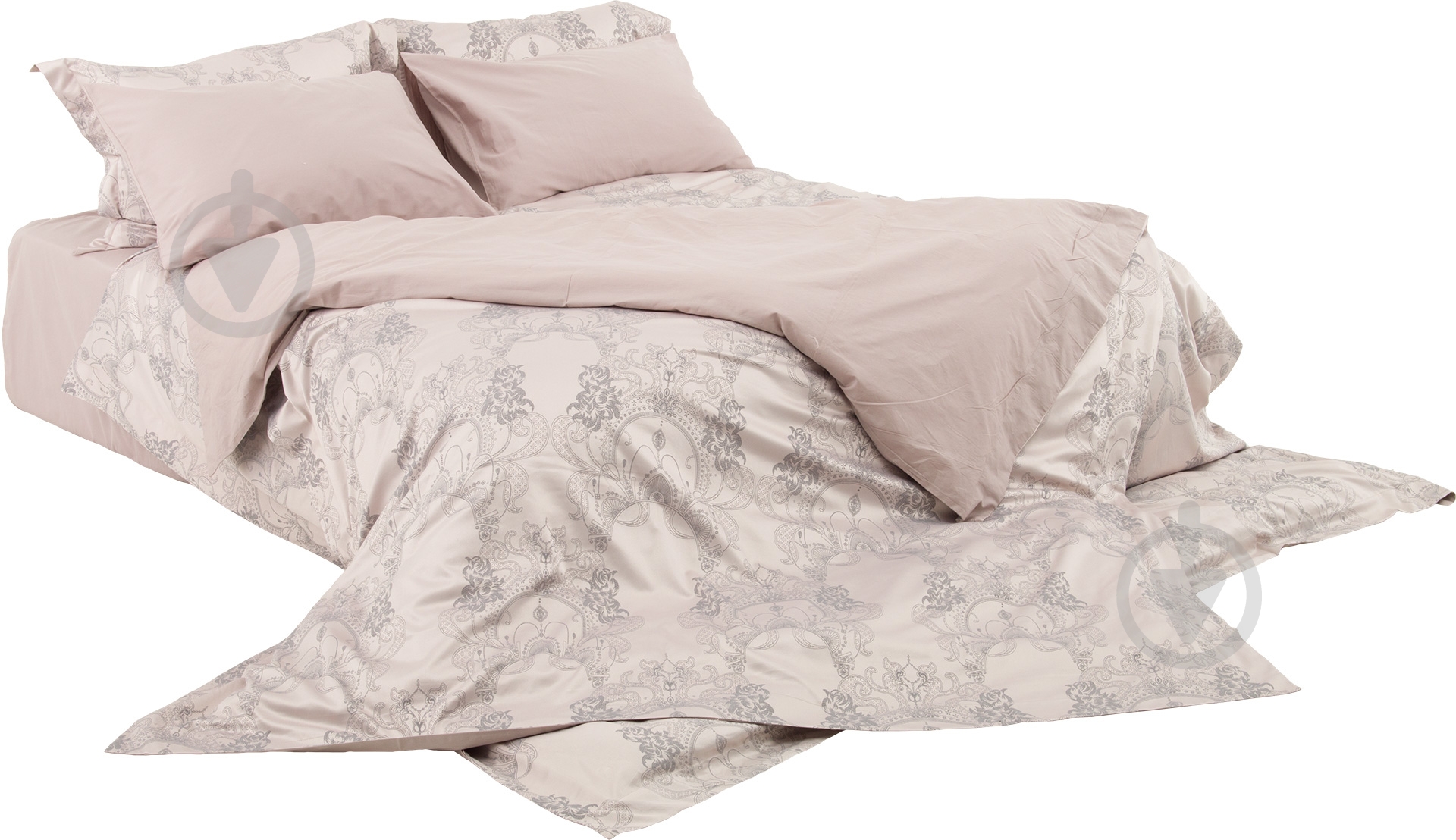 Комплект постельного белья Summer light семейный розовый Bermo - фото 1