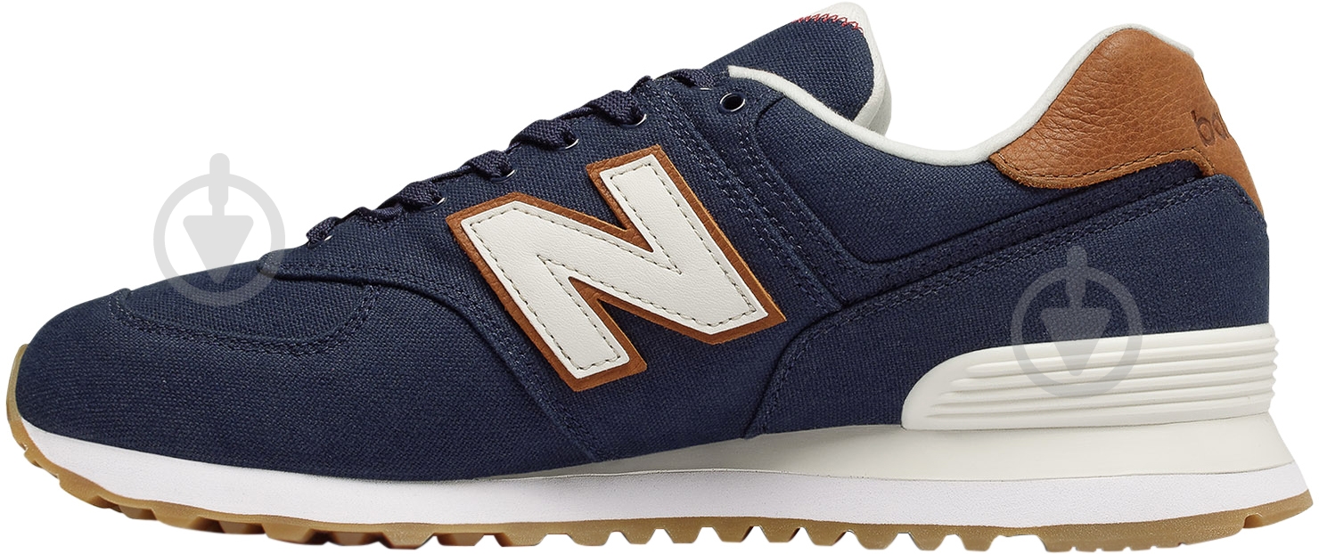 Кроссовки New Balance ML574YLC р.9,5 синий - фото 2