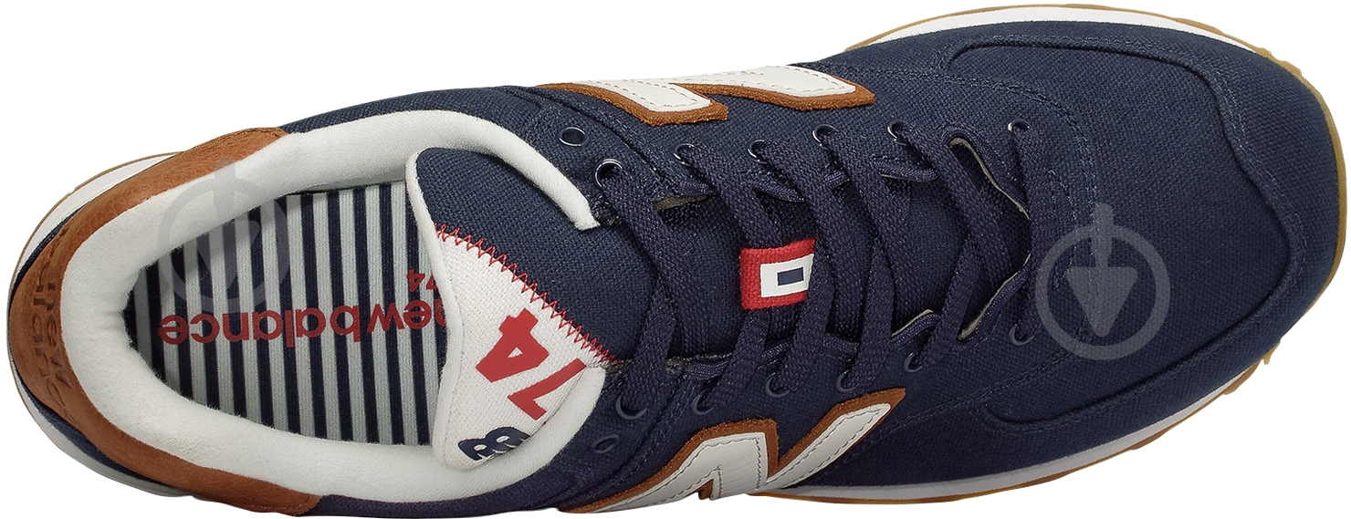 Кроссовки New Balance ML574YLC р.9,5 синий - фото 3