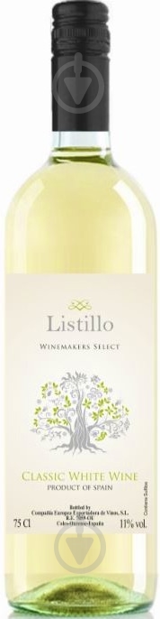 Вино Listillo белое сухое 0,75 л - фото 1