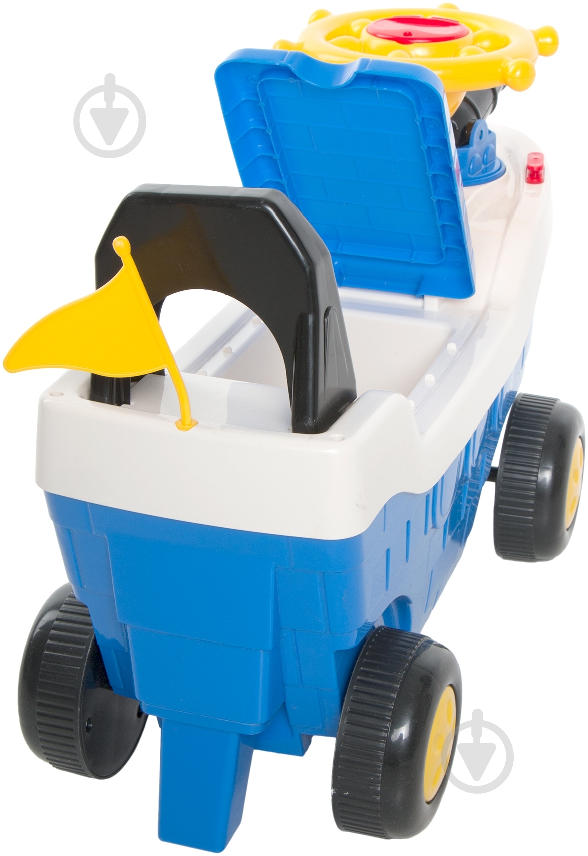 Каталка Ningbo Prince Toys Корабль синий 606 - фото 3 Каталка Ningbo Prince Toys Корабль синий 606 - фото 3