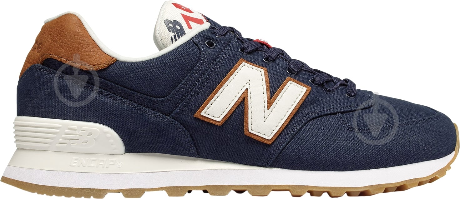 Кроссовки New Balance ML574YLC р.11 синий - фото 1