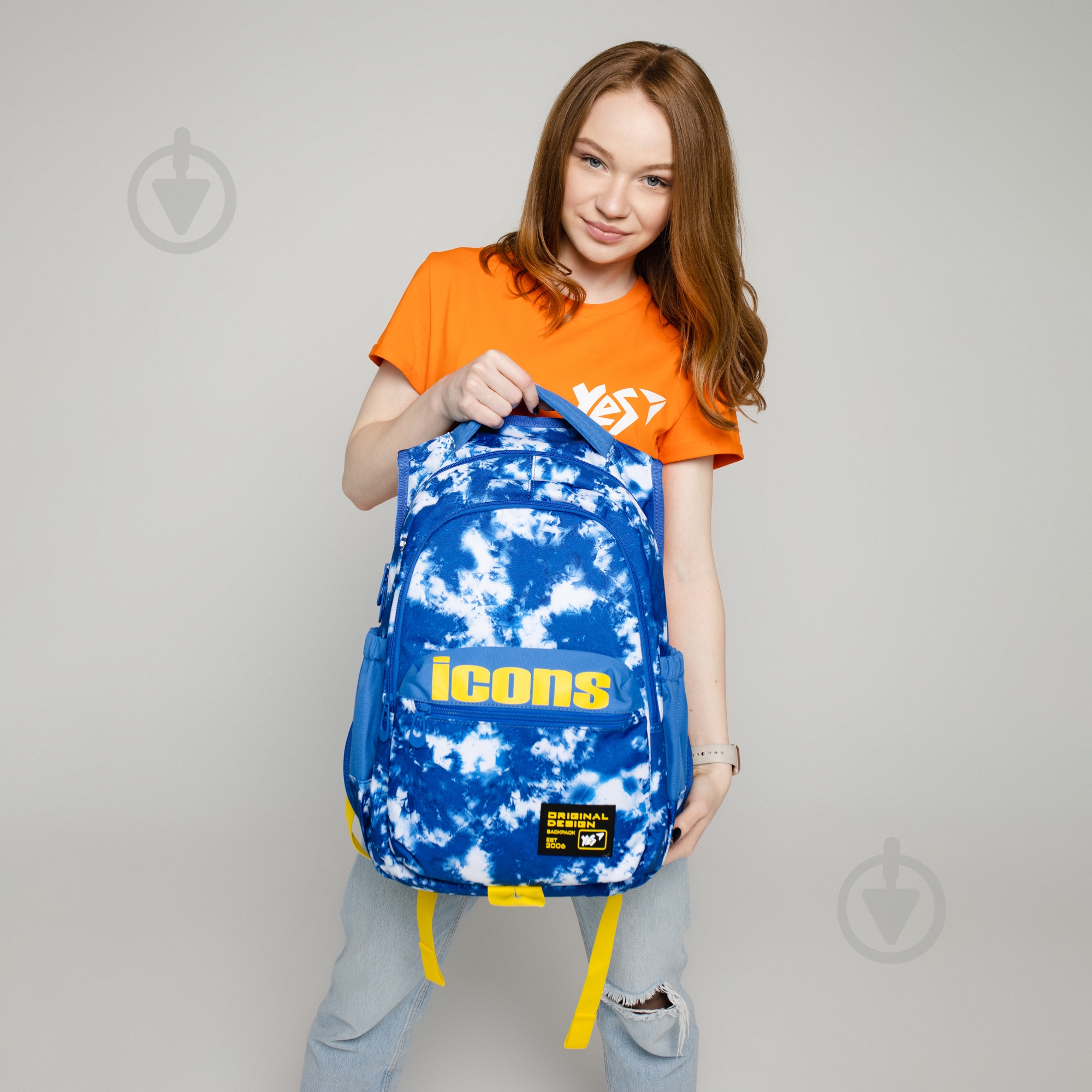Рюкзак YES Style T-133 Icons - фото 3