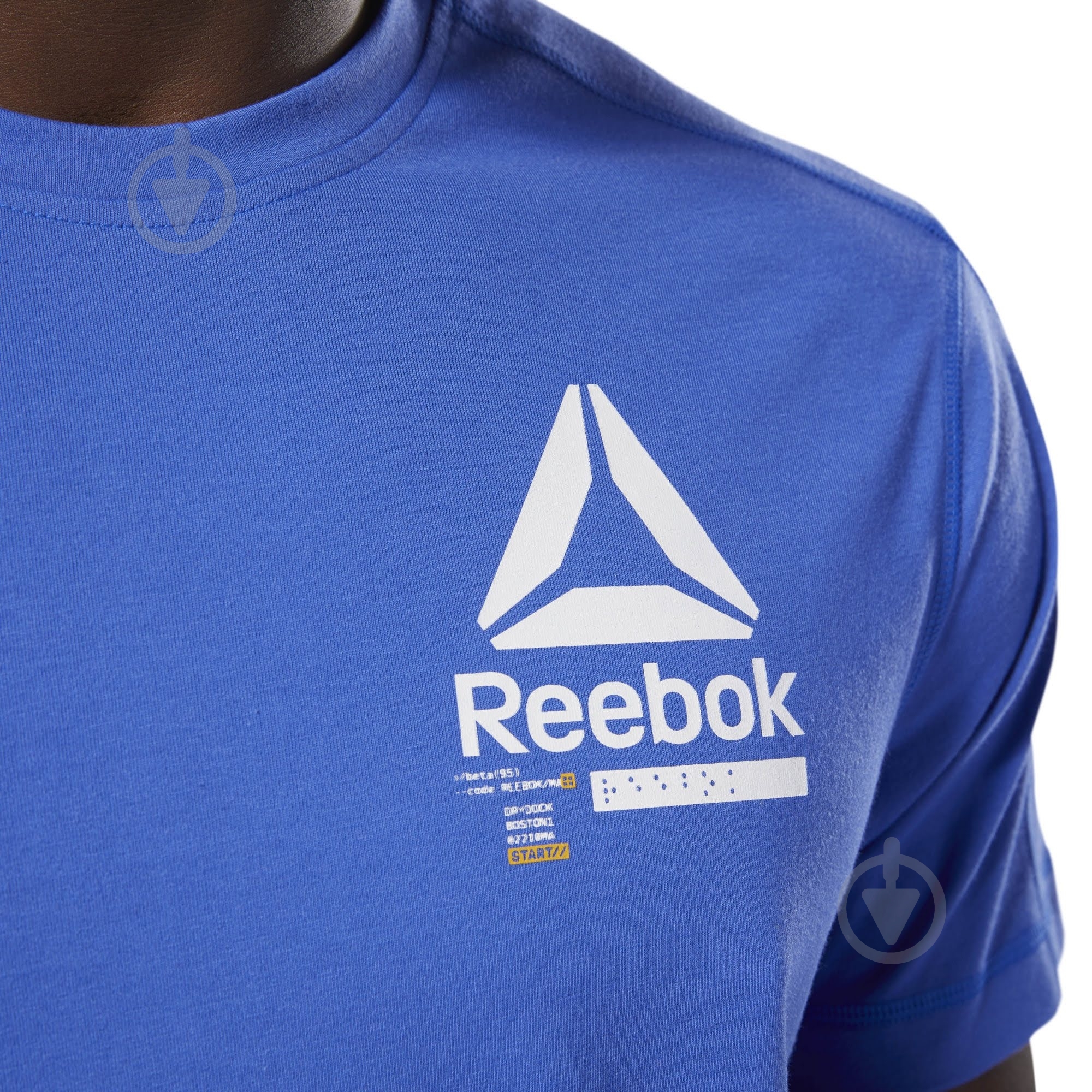 Футболка Reebok Training Speedwick Move DU3970 р.S синий - фото 6