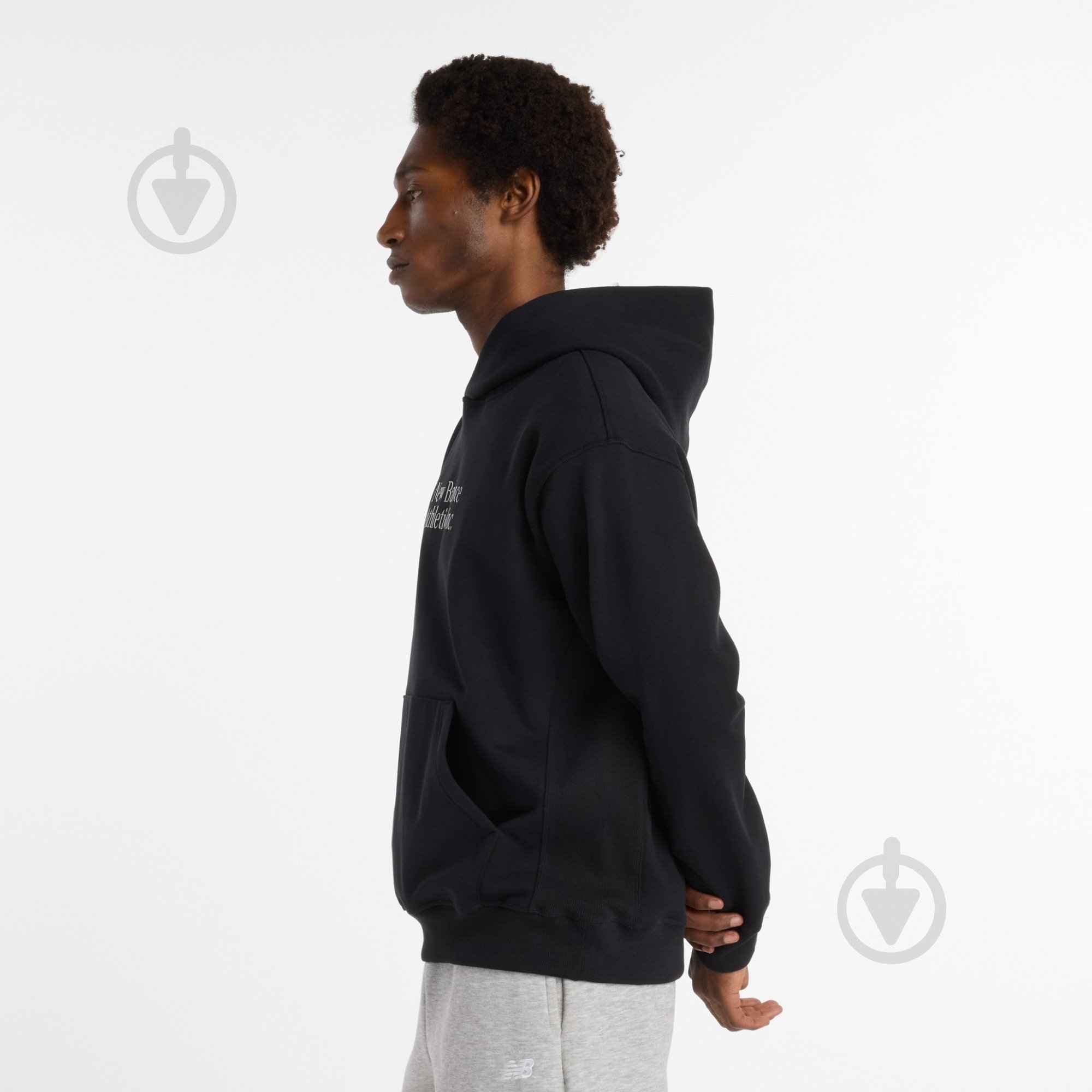 Худи New Balance MT53925BK р.2XL черный - фото 3 Худи New Balance MT53925BK р.2XL черный - фото 3