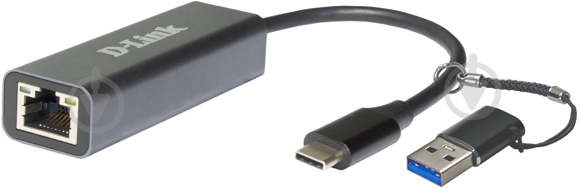 Сетевой адаптер D-Link DUB-2315 1x2.5GE USB Type-C (с адаптером USB-A) - фото 1 Сетевой адаптер D-Link DUB-2315 1x2.5GE USB Type-C (с адаптером USB-A) - фото 1