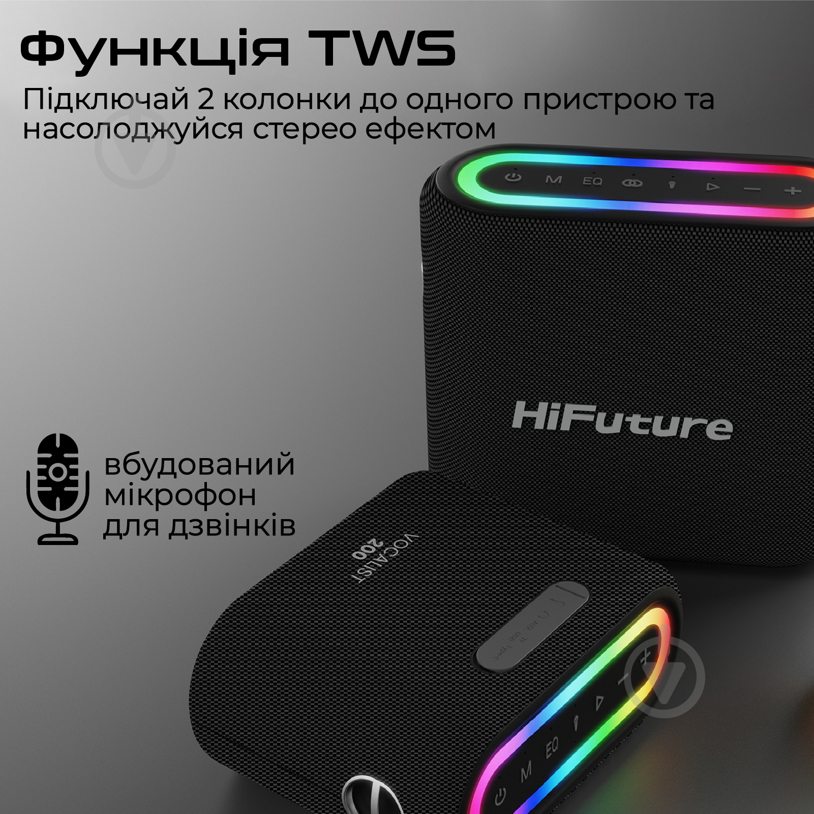 Акустическая система HiFuture Vocalist200 black (vocalist200.black) - фото 7