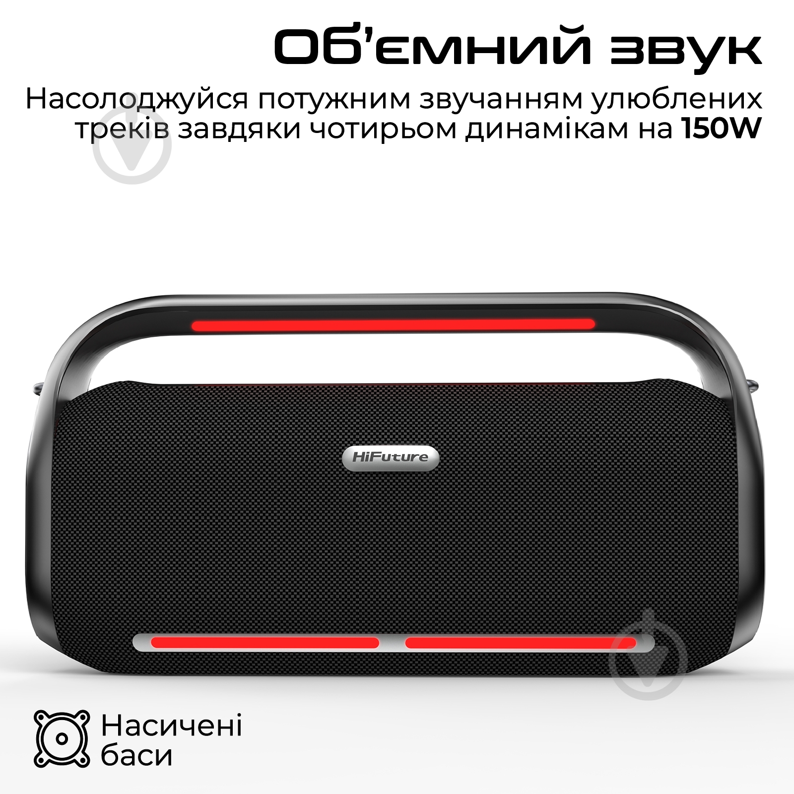 Акустическая система HiFuture Musicbox300 black (musicbox300.black) - фото 2