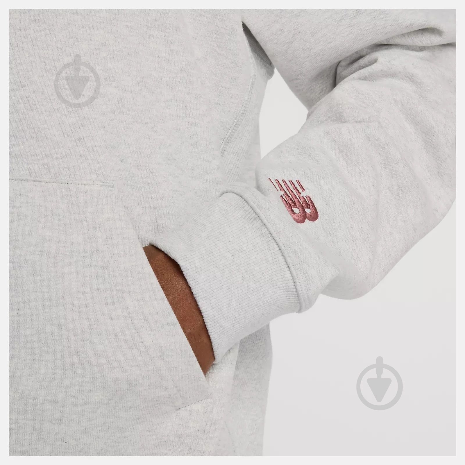 Худі New Balance MT53902AHH р.L сірий - фото 5 Худі New Balance MT53902AHH р.L сірий - фото 5