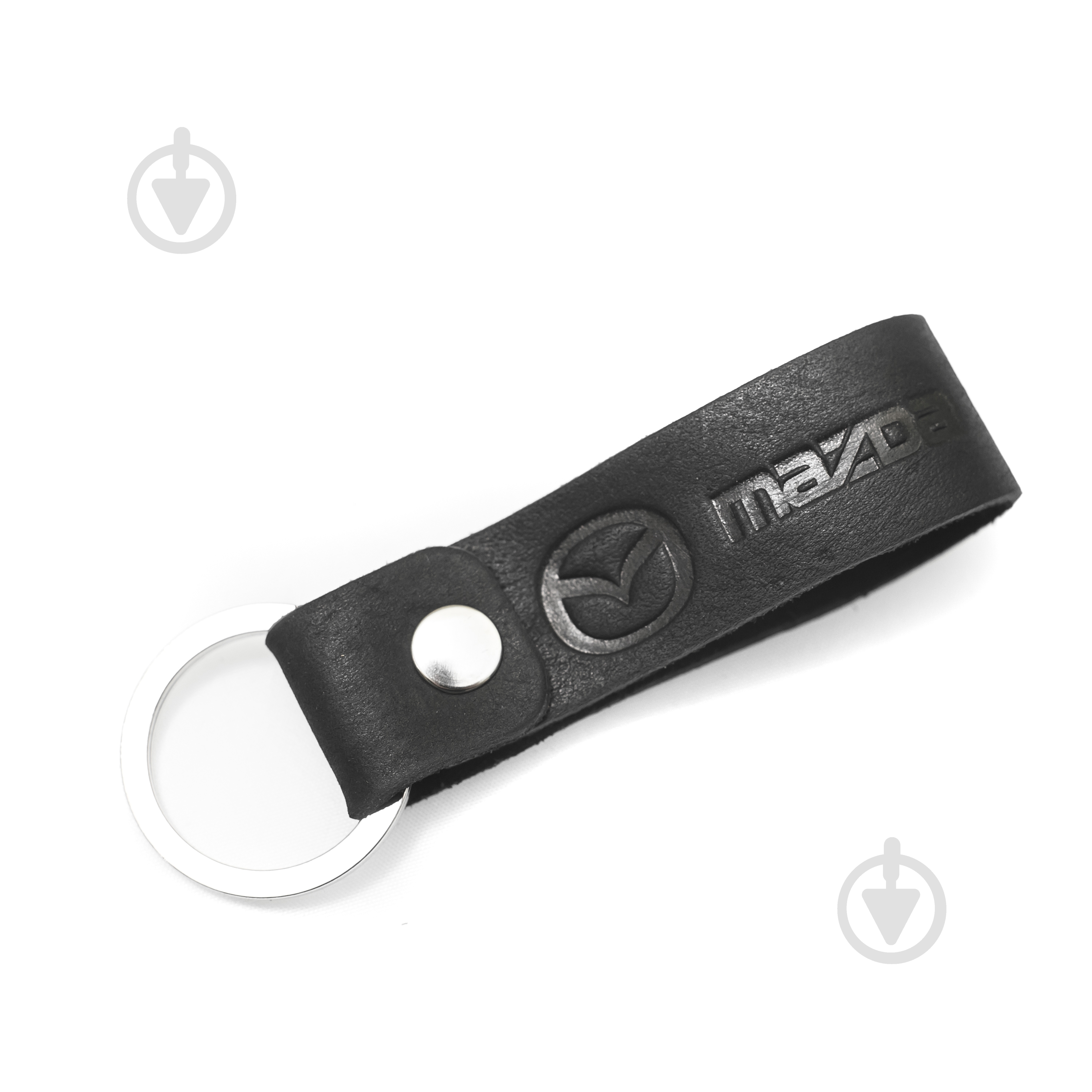 Брелок Shiynik кольцо с тиснением Mazda - фото 2