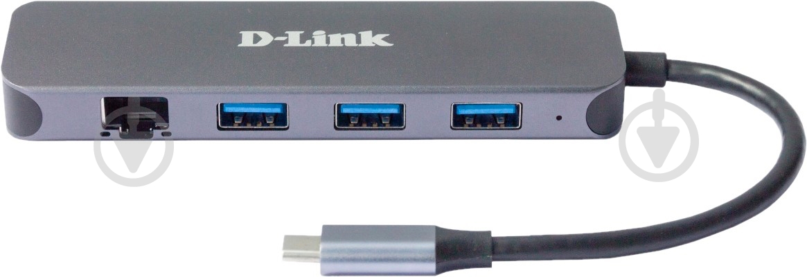 Сетевой адаптер D-Link DUB-2334 1xGE 3xUSB 3.0 1xUSB-C USB-C - фото 2 Сетевой адаптер D-Link DUB-2334 1xGE 3xUSB 3.0 1xUSB-C USB-C - фото 2