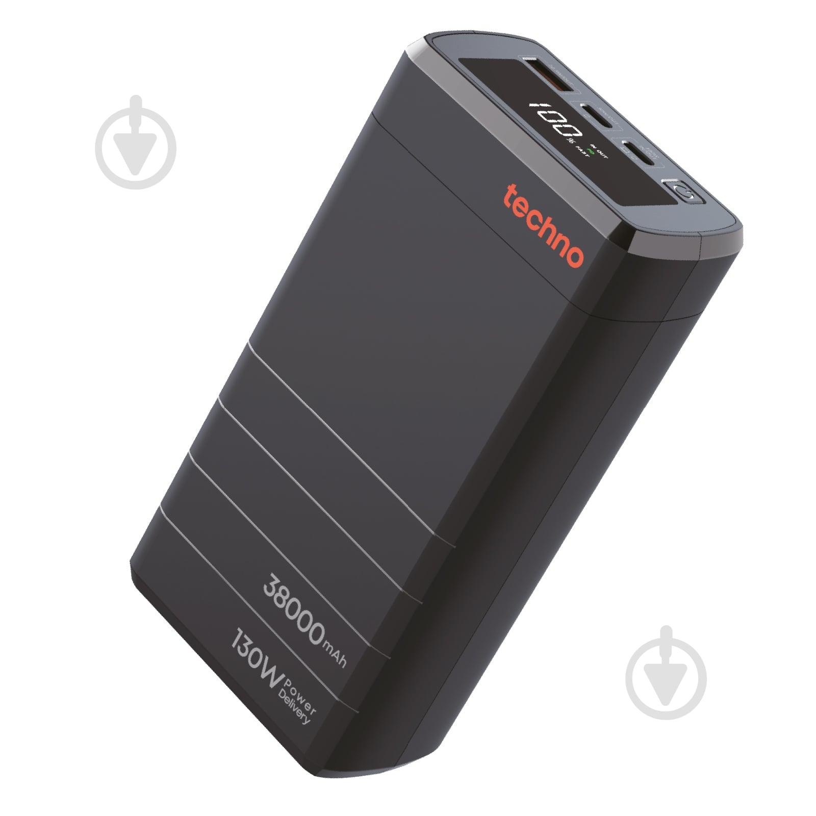 Повербанк Techno PDC130 38000 mAh black (PDC130) - фото 1
