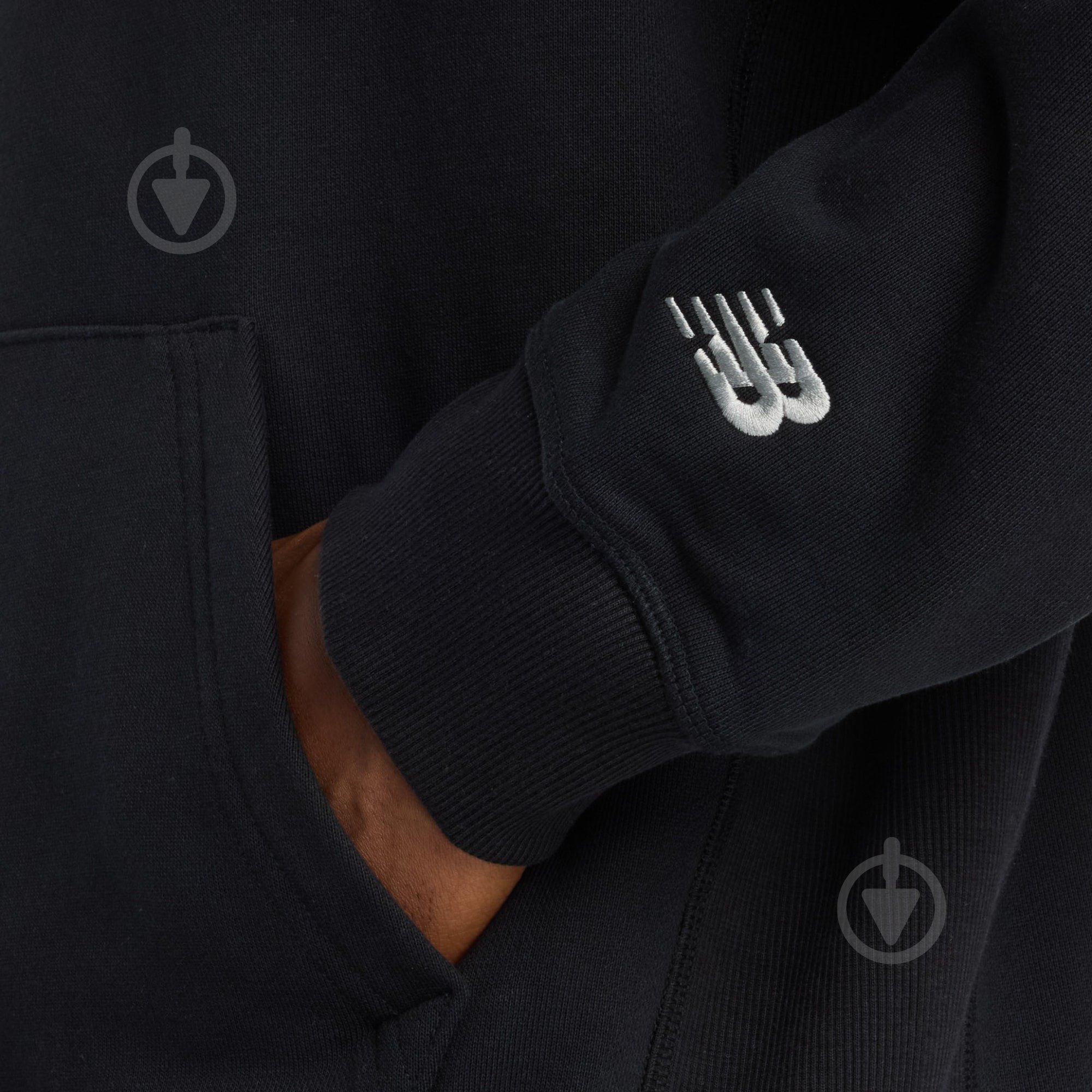 Худи New Balance MT53925BK р.L черный - фото 5