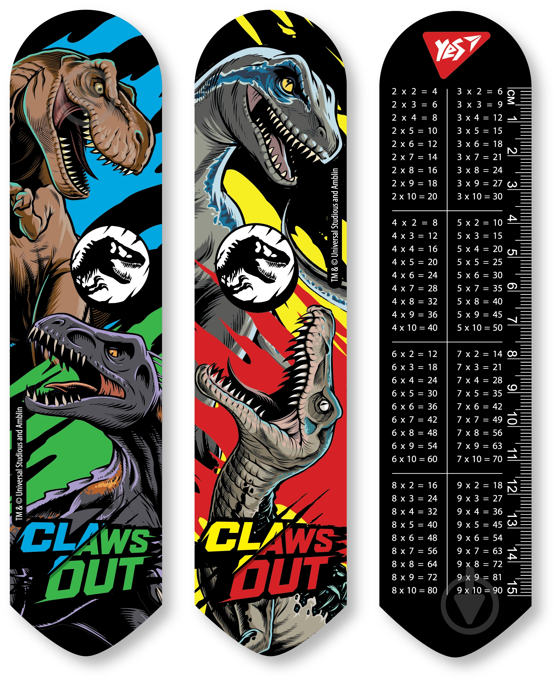 Закладка YES Jurassic World - фото 1 Закладка YES Jurassic World - фото 1