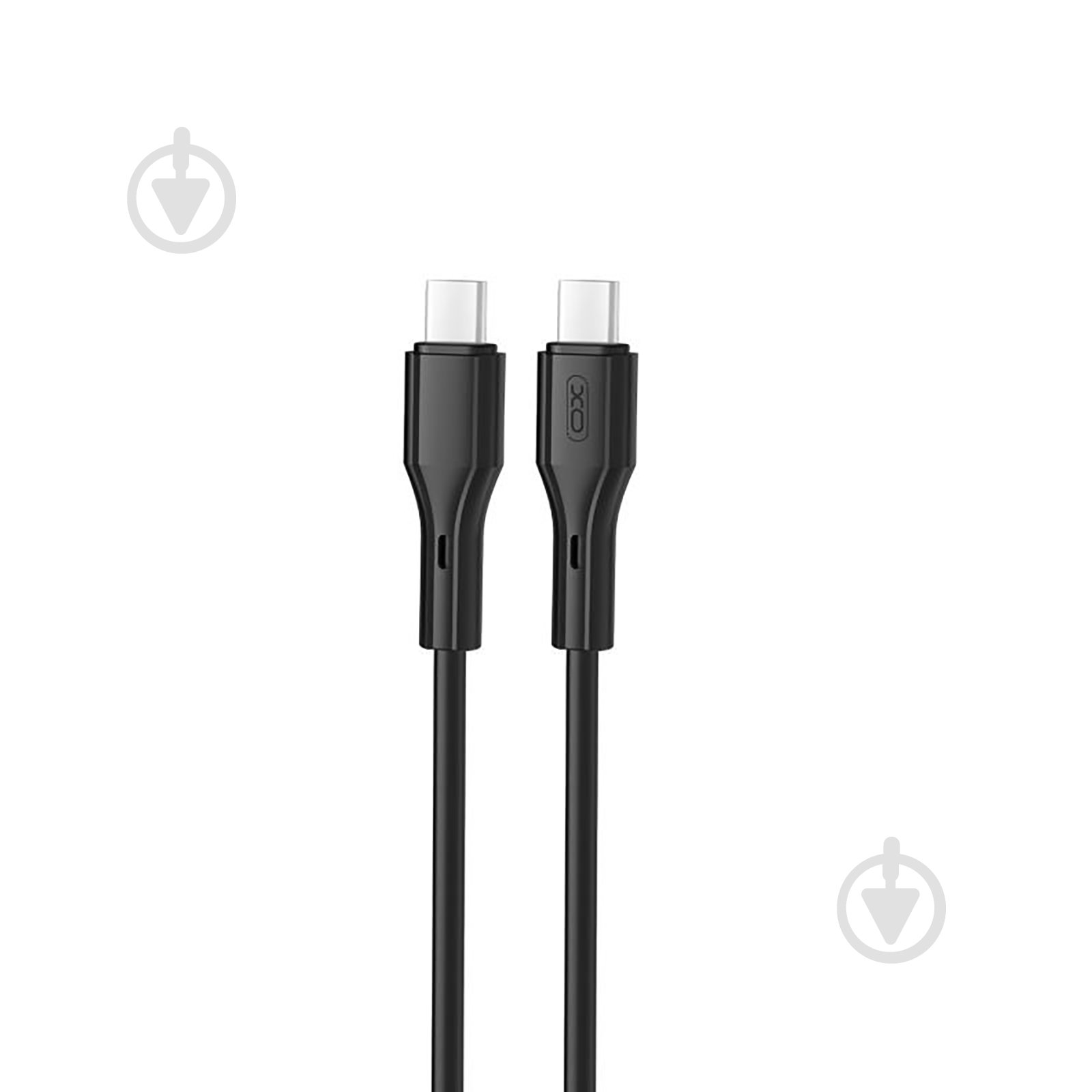 Кабель Xo NBQ231B-CC USB-C to USB-C 60W Power Delivery 1 м black (NBQ231B-CC.black) - фото 1