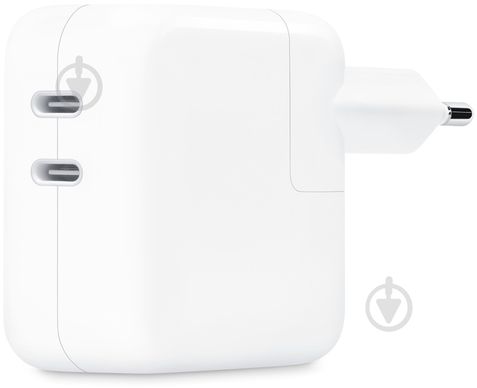 Зарядное устройство Apple 35W Dual USB-C Port Power Adapter - фото 1 Зарядное устройство Apple 35W Dual USB-C Port Power Adapter - фото 1
