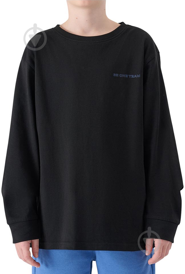 Футболка с длинным рукавом 4F 4FJWSS25TLONM421-20S р.140 черный - фото 1 Футболка с длинным рукавом 4F 4FJWSS25TLONM421-20S р.140 черный - фото 1