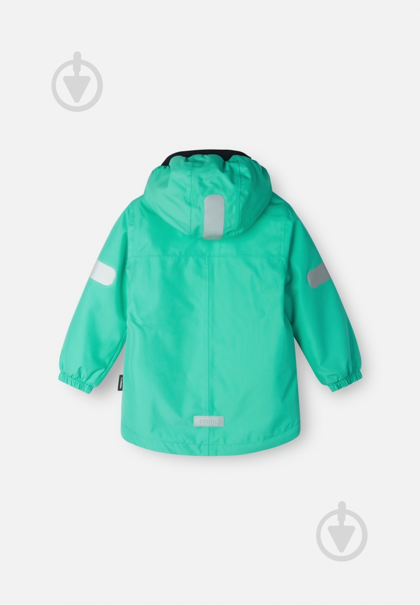 Куртка для девочки Reima р.116 зеленый 521646-8130 - фото 5