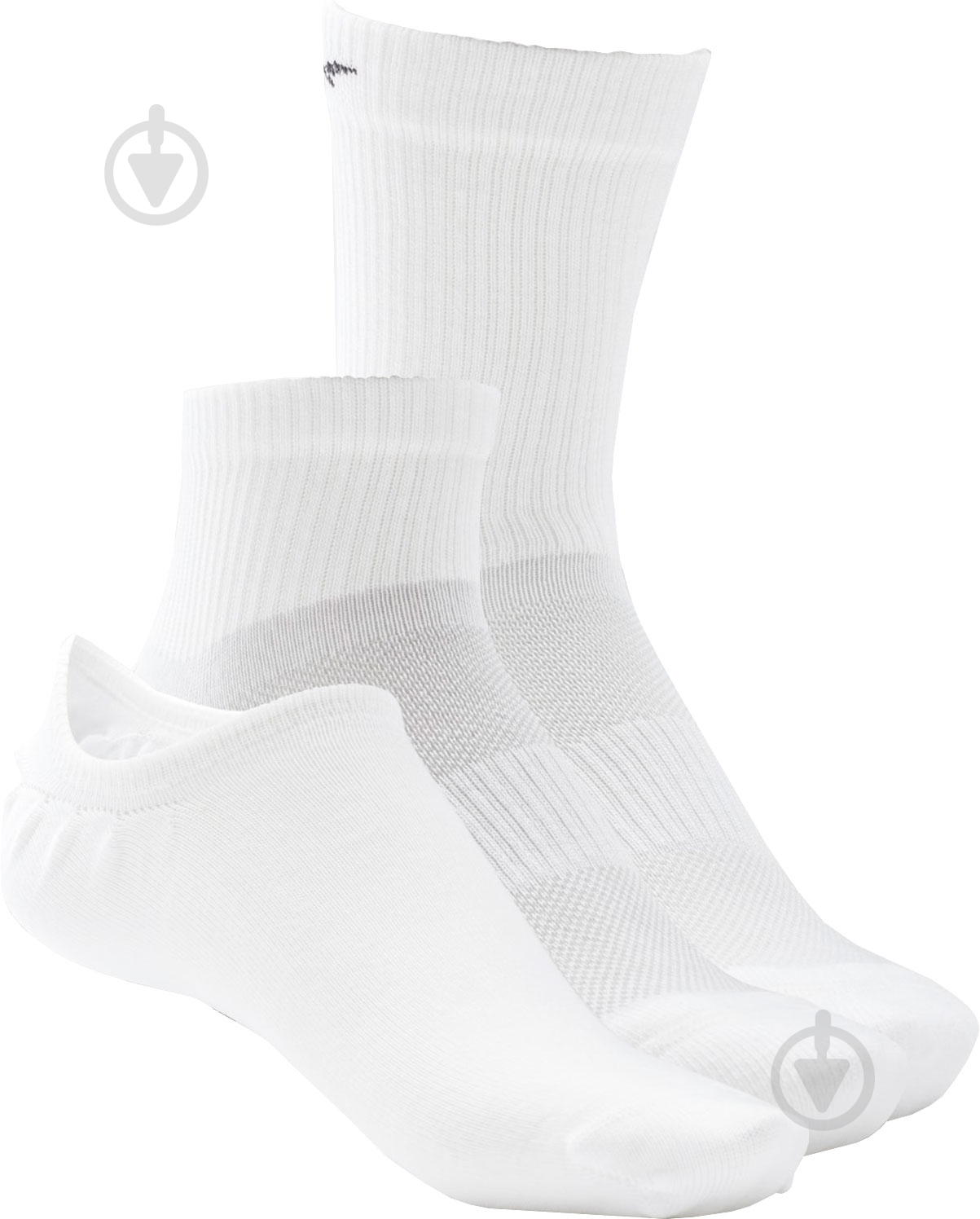 Носки Reebok Te All Purpose Sock GH0405 р.L белый 3 шт. - фото 1 Носки Reebok Te All Purpose Sock GH0405 р.L белый 3 шт. - фото 1