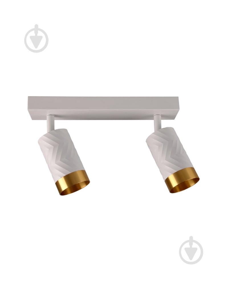 Спот Goldlux Arras 2 2x10 Вт GU10 белый 323606 - фото 1 Спот Goldlux Arras 2 2x10 Вт GU10 белый 323606 - фото 1