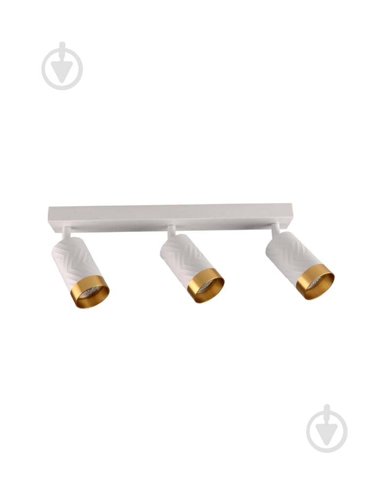 Спот Goldlux Arras 3 3x10 Вт GU10 белый 323613 - фото 1 Спот Goldlux Arras 3 3x10 Вт GU10 белый 323613 - фото 1