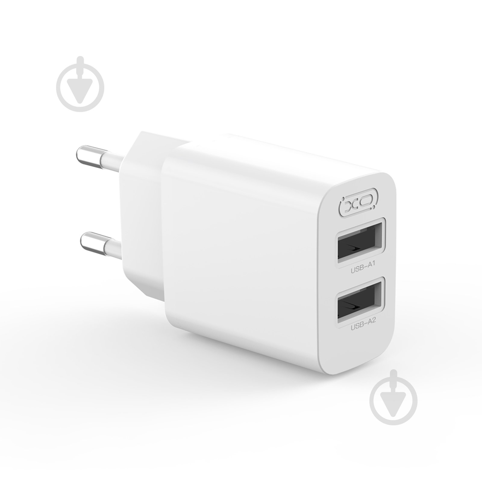 Мережевий зарядний пристрій Xo L109 12W 2хUSB-A - фото 1