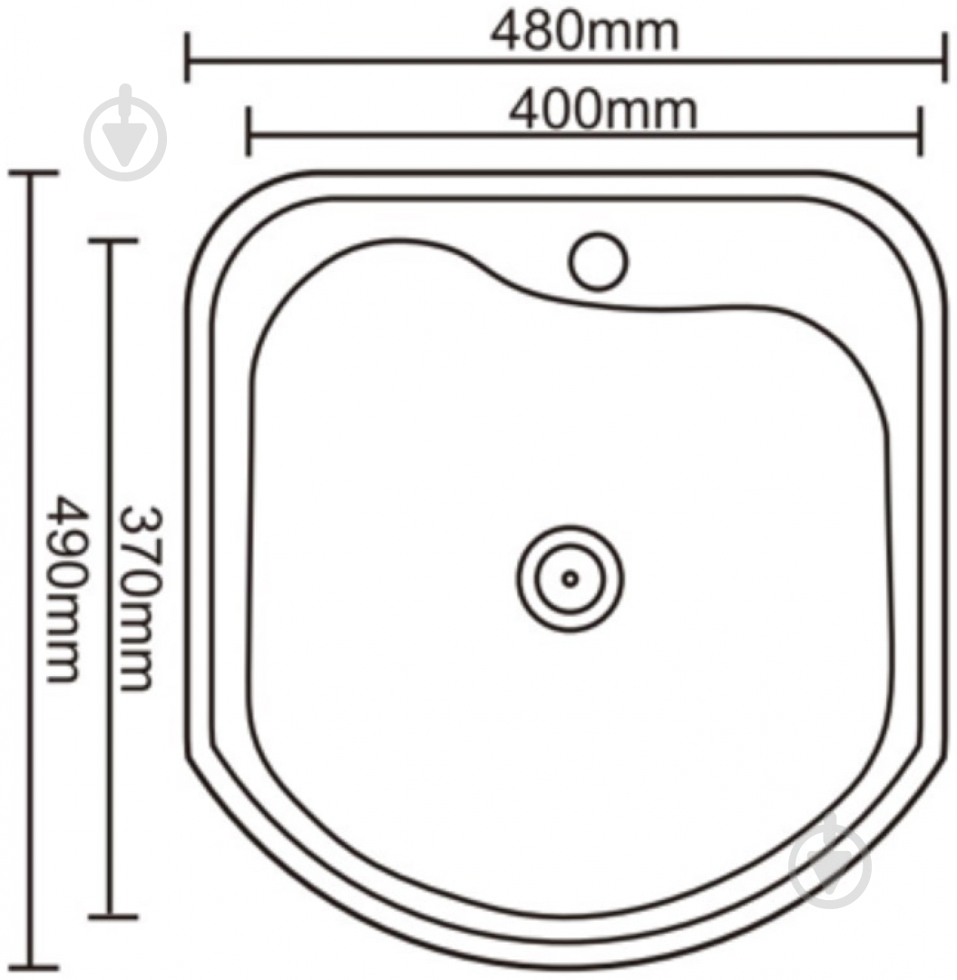 Мойка для кухни Mixxen MX4948ST - фото 3 Мойка для кухни Mixxen MX4948ST - фото 3