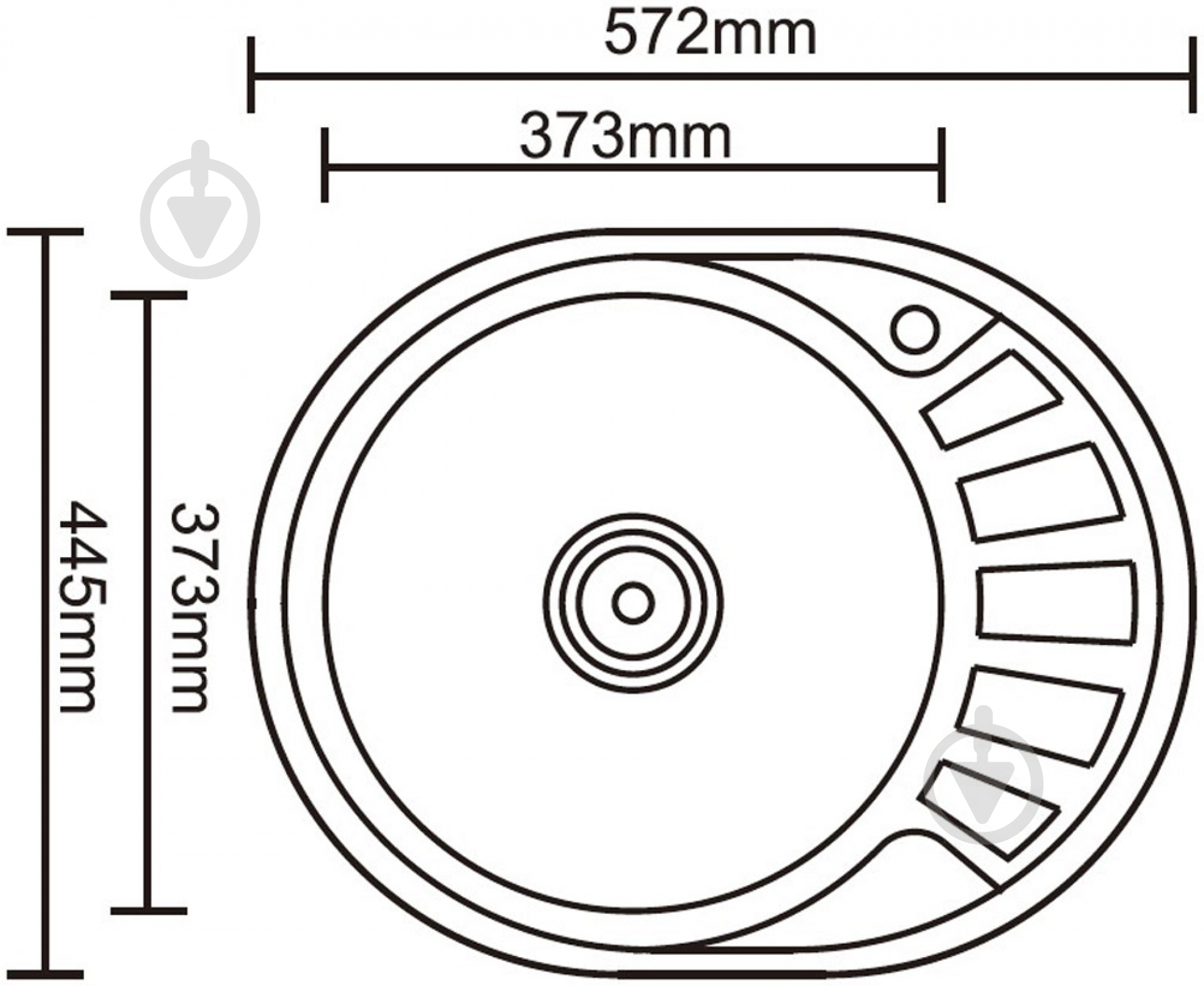 Мойка для кухни Mixxen MX5745DKL - фото 3 Мойка для кухни Mixxen MX5745DKL - фото 3