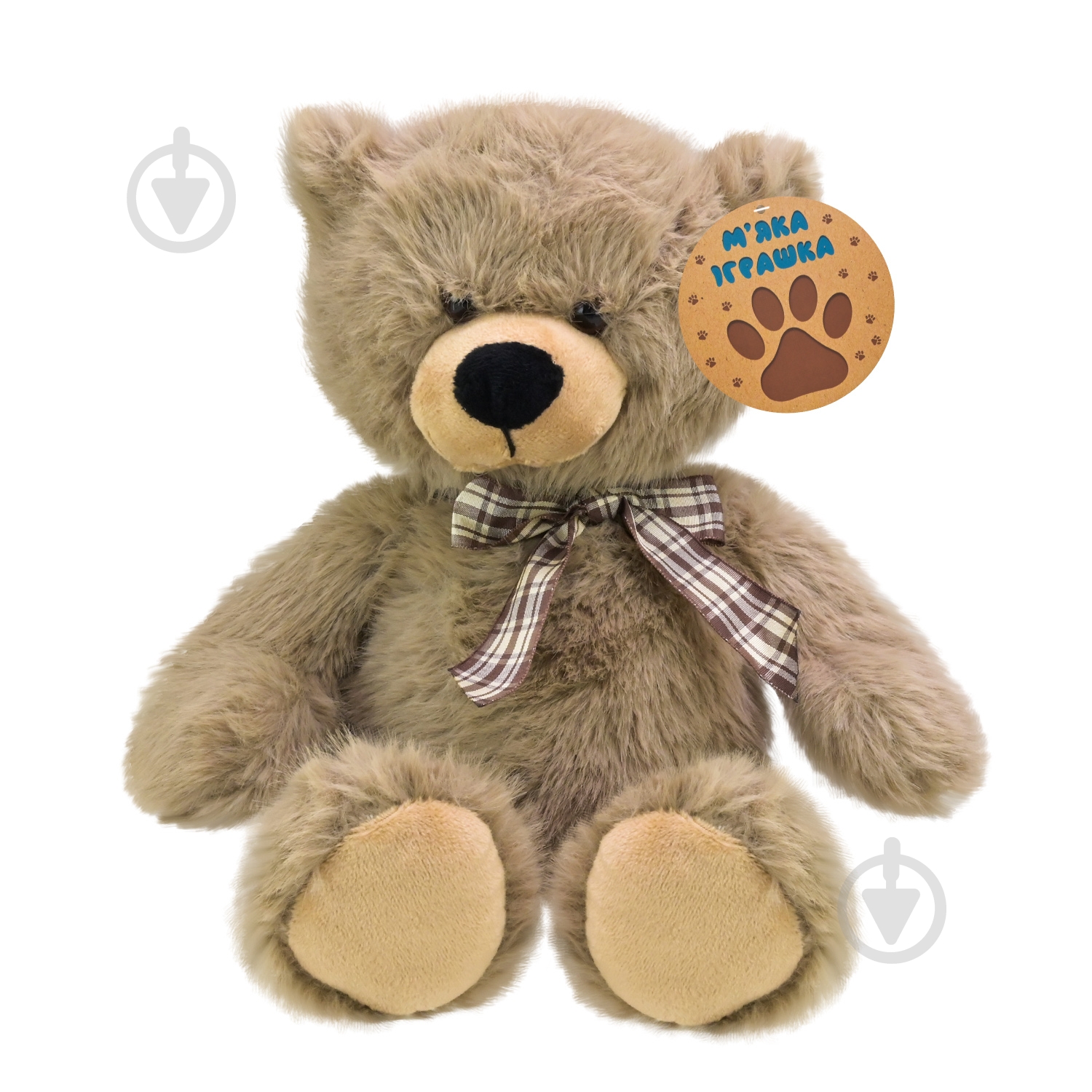 М'яка іграшка Shantou Ведмедик 44 см коричневий MJ2404 - фото 3