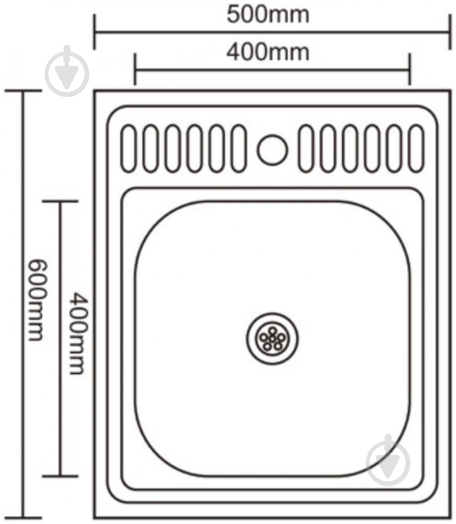 Мойка для кухни Mixxen MX6050ST - фото 3