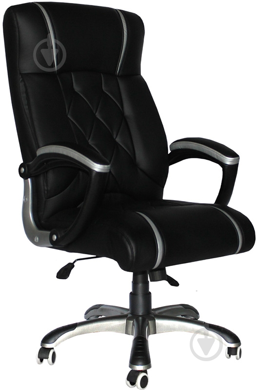 Крісло Barsky Design PU BD-02 чорний - фото 1 Крісло Barsky Design PU BD-02 чорний - фото 1