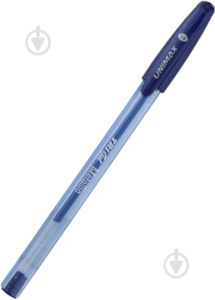 Набор ручек гелевых Unimax Trigel Metallic 10 шт (UX-141) - фото 3
