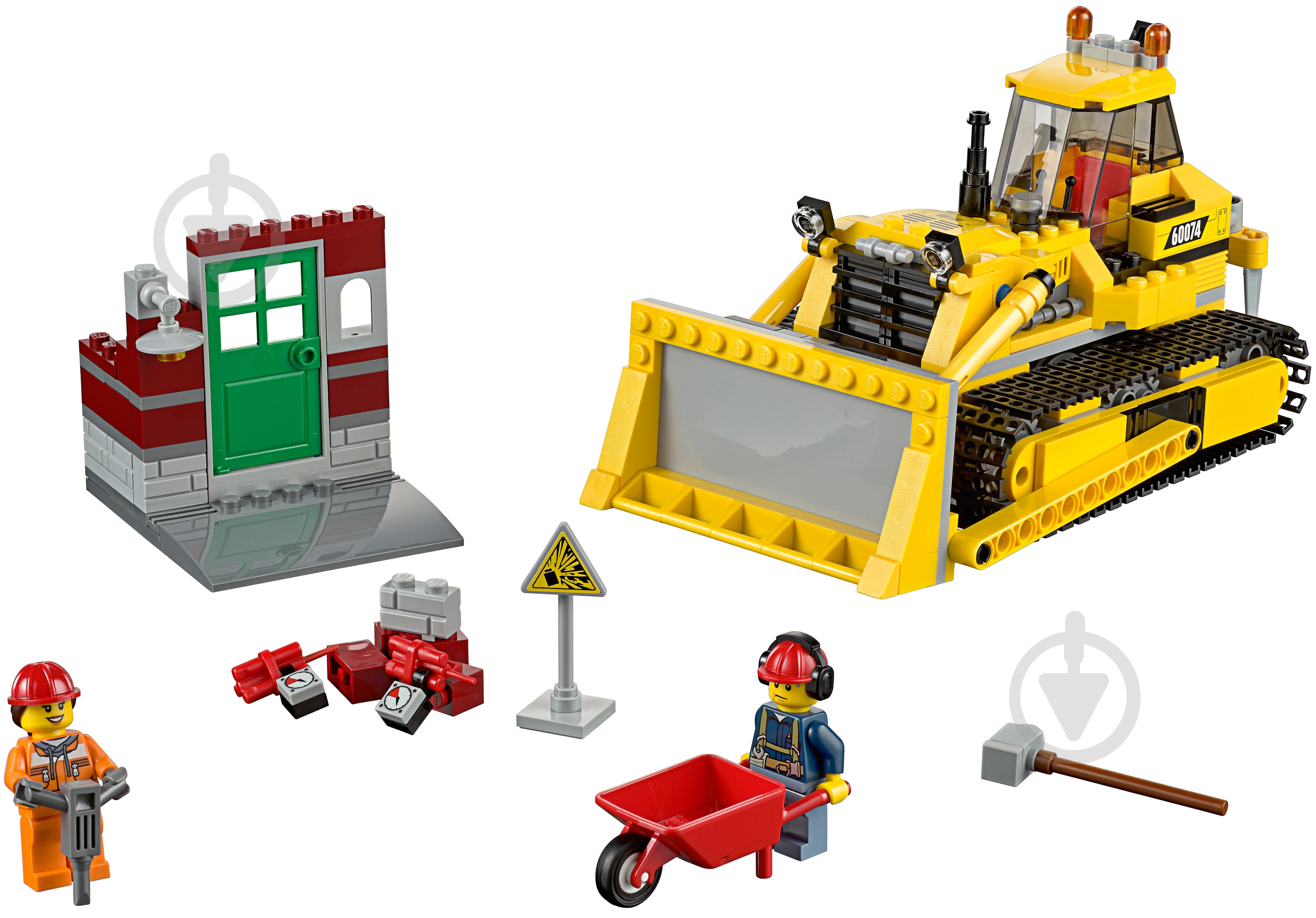 Конструктор LEGO City Бульдозер - фото 2 Конструктор LEGO City Бульдозер - фото 2