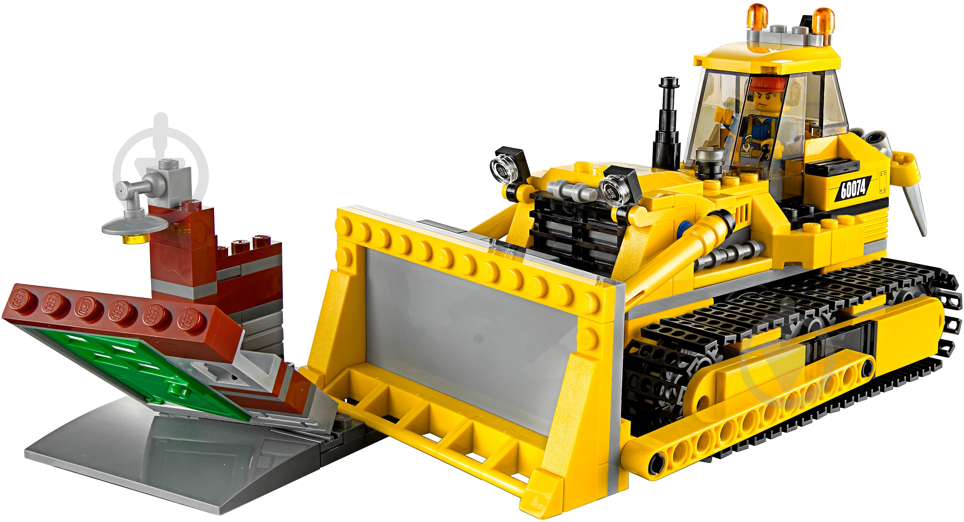 Конструктор LEGO City Бульдозер - фото 4 Конструктор LEGO City Бульдозер - фото 4