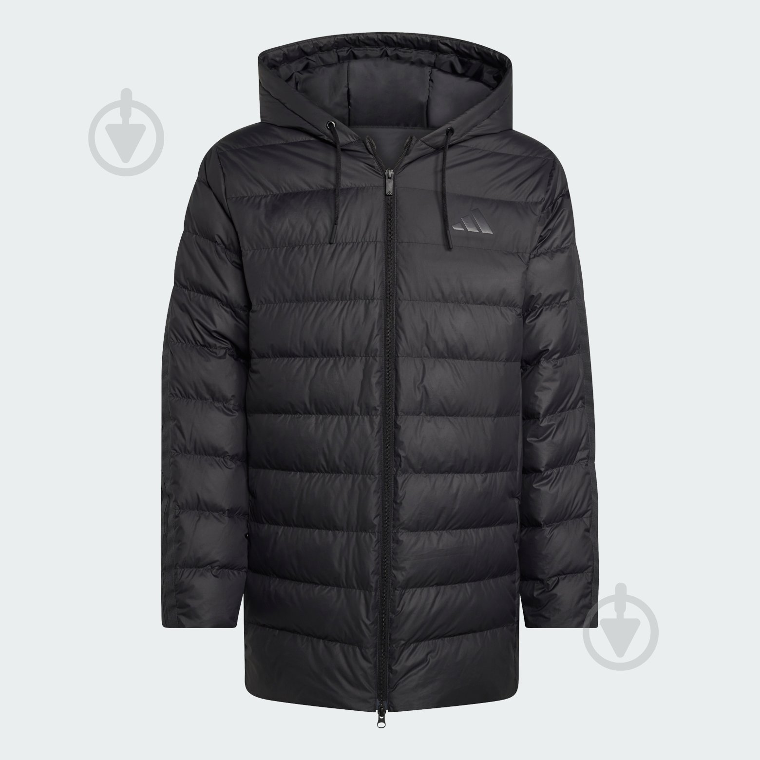 Пуховик чоловічий зимовий Adidas Ess 3S Ld Hd Pa JM4061 р.M чорний - фото 6