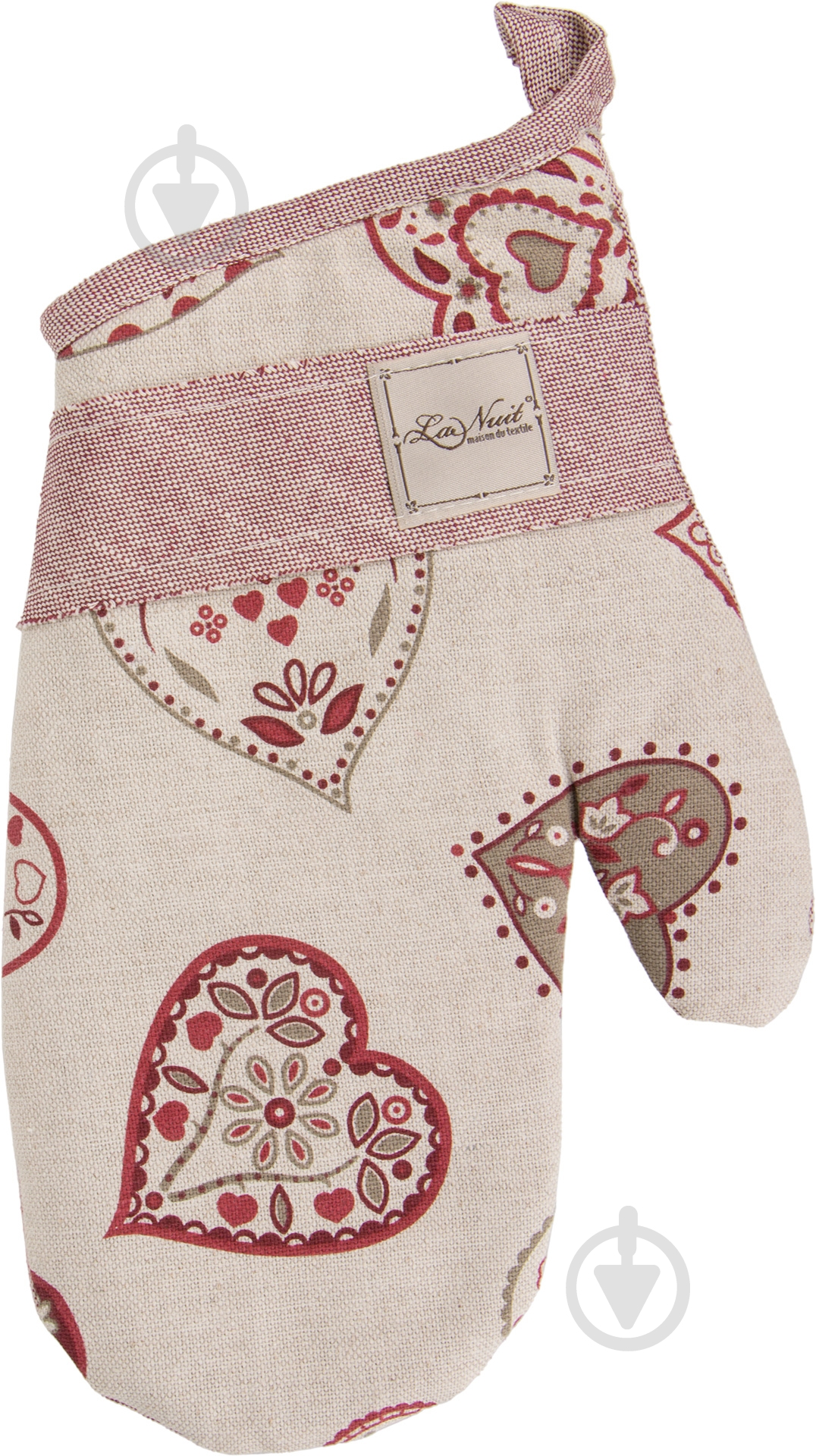 Набор кухонный Сердца красный La Nuit - фото 5 Набор кухонный Сердца красный La Nuit - фото 5