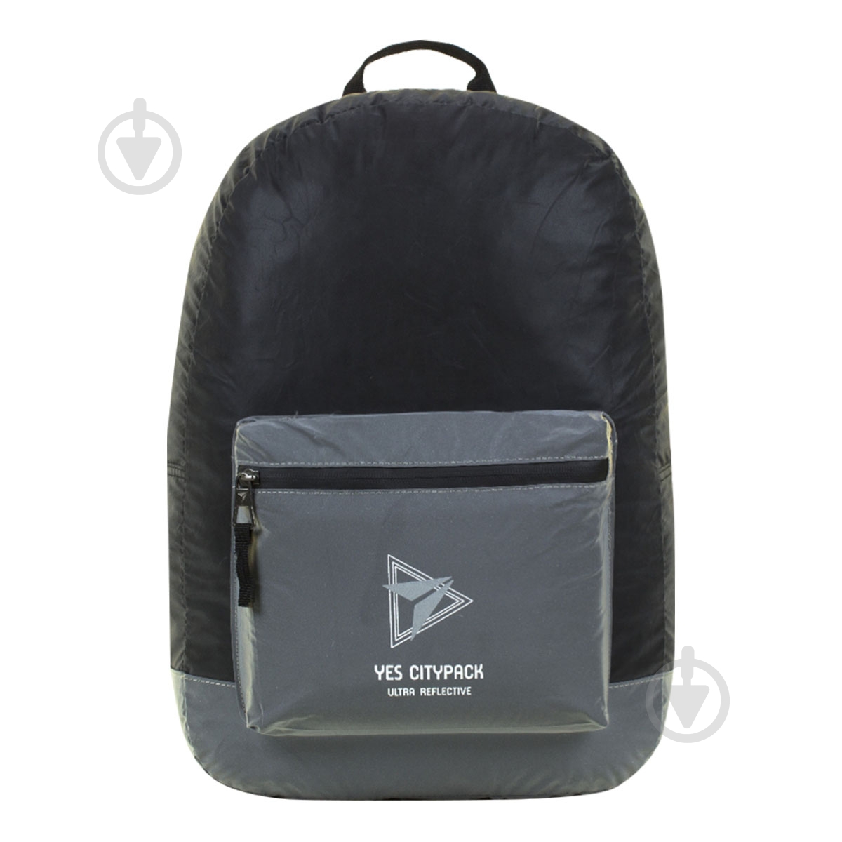 Рюкзак YES Reflective R-03 Ray Reflective Black/Grey (558594) - фото 1