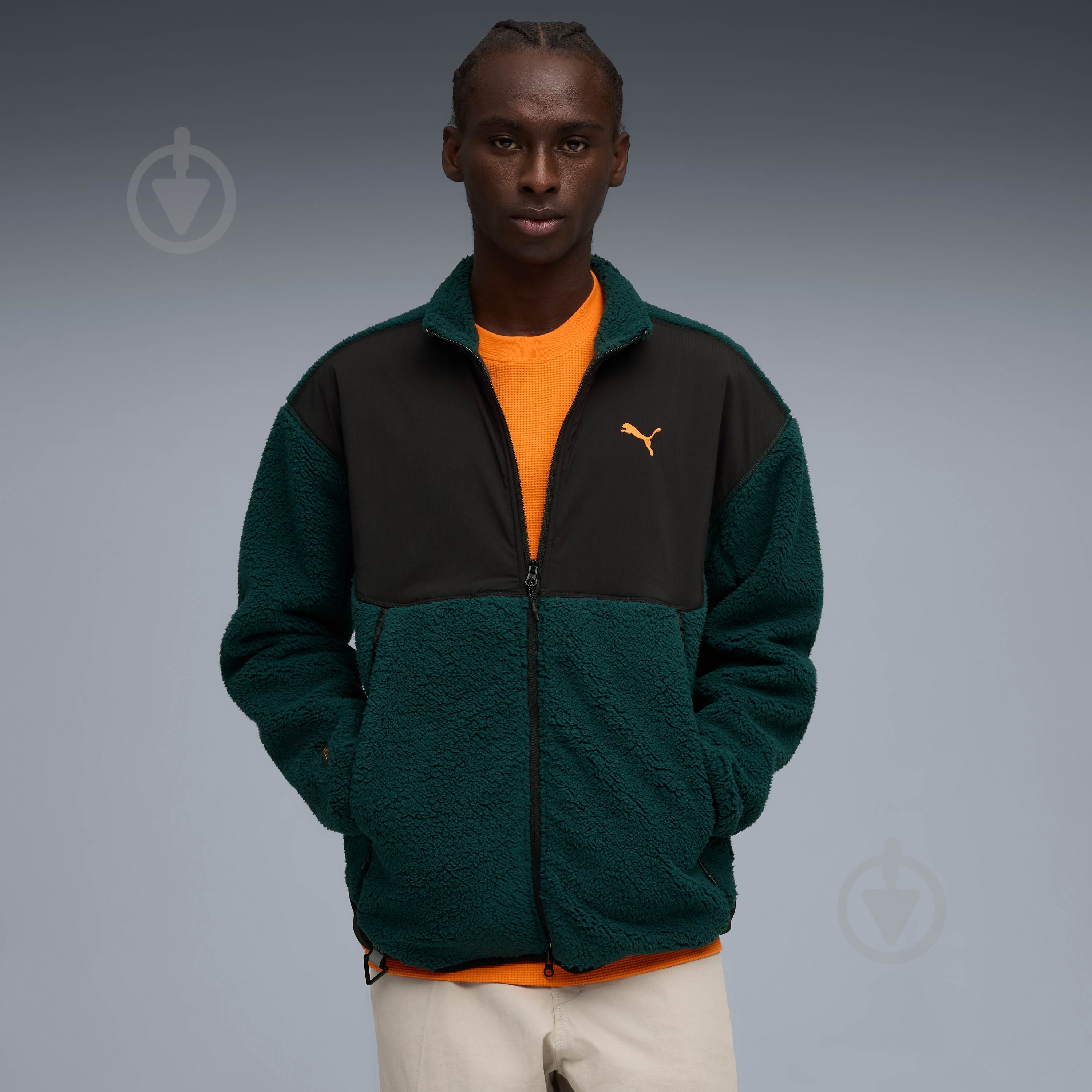 Куртка Puma PUMATECH Soft Tech Relaxed Sherpa Jacket 63210475 р.S - фото 1