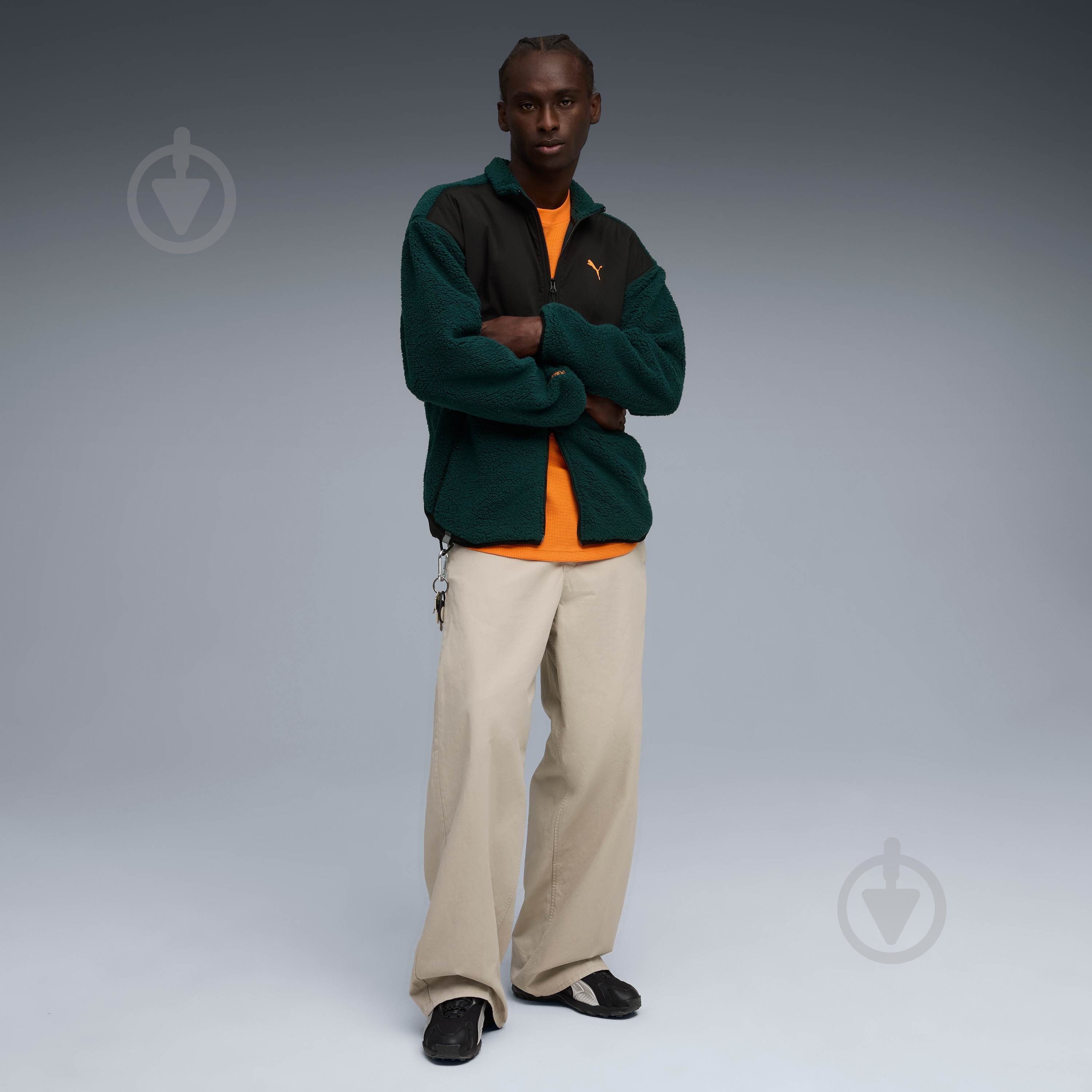 Куртка Puma PUMATECH Soft Tech Relaxed Sherpa Jacket 63210475 р.S - фото 5