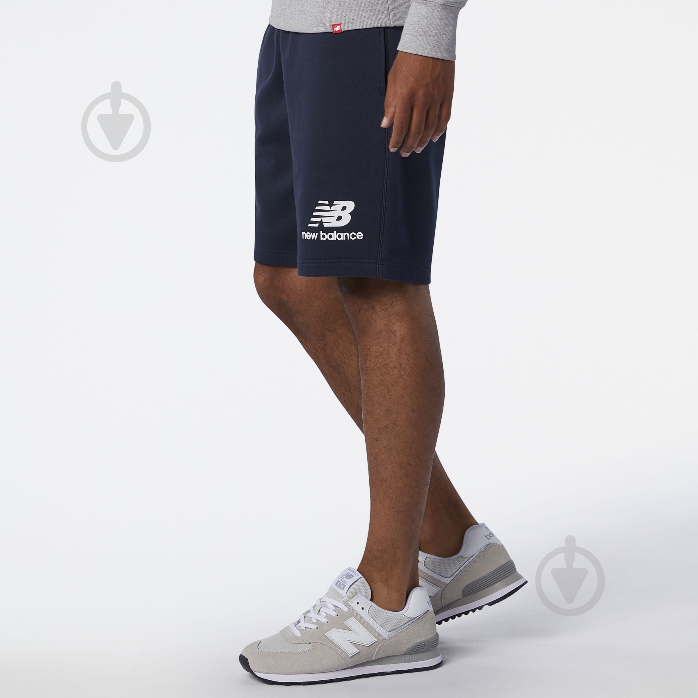 Шорти New Balance MS03558ECL р. L синій - фото 2