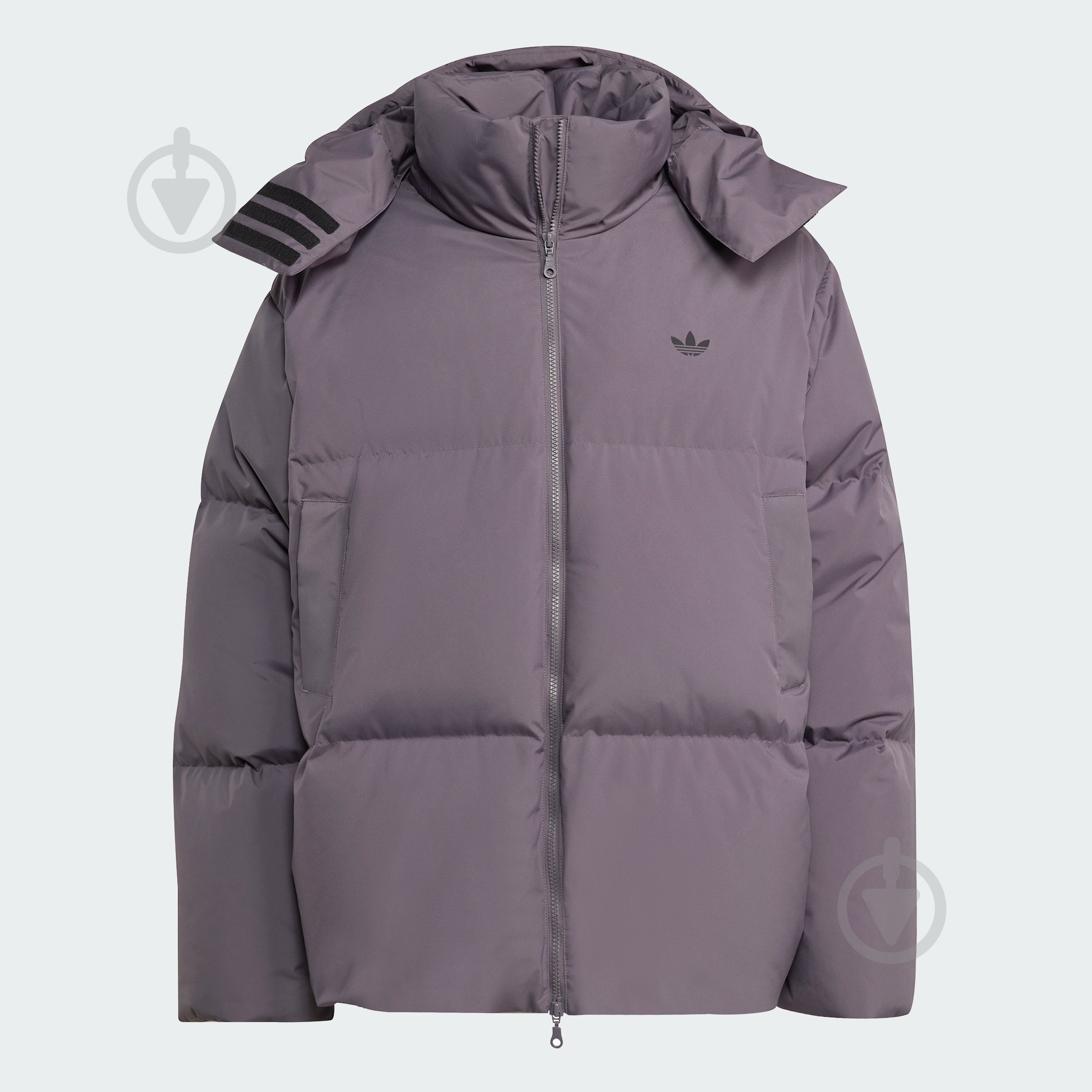 Пуховик чоловічий зимовий Adidas Duckdown Puffer JX4081 р.S бордовий - фото 1